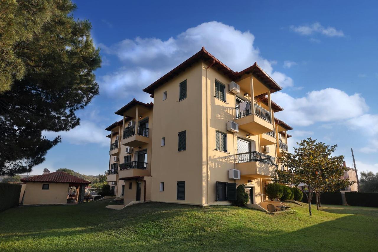 Maistrali Apartments Ormos Panagias Bagian luar foto